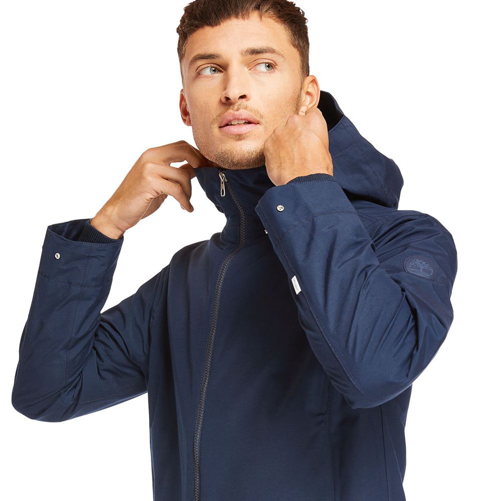 Jaqueta Masculino - Timberland Ragged Mountain Impermeavel - CABVI7650 - Azul Marinho